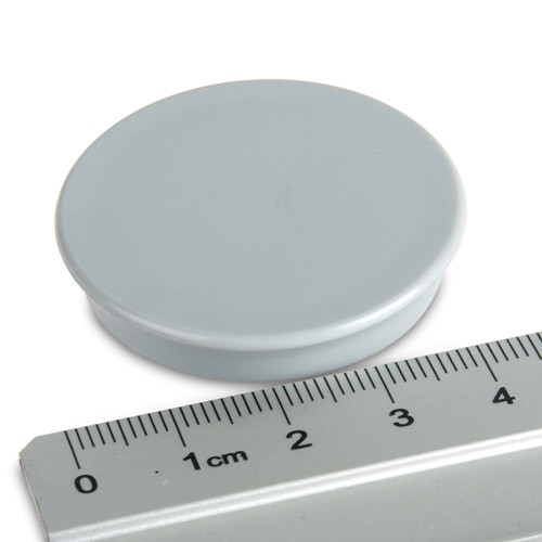 Magnete memo Ø 40 x 8 mm FERRITE (forza di aderenza normale) - aderenza 1,2 kg