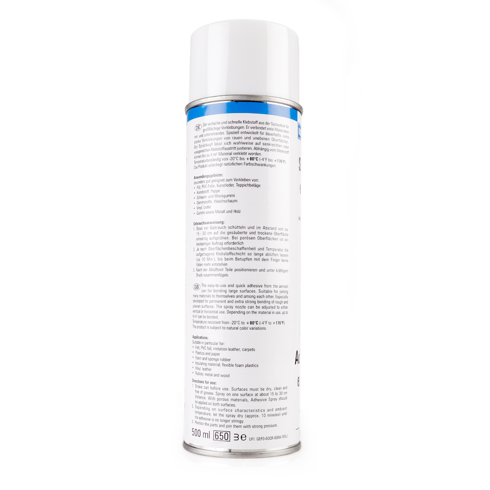 WEICON Adesivo Spray extra forte - Bomboletta da 500 ml