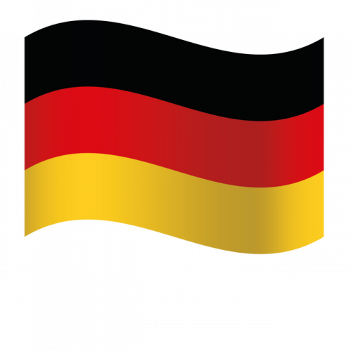 Bandiera nazionale Foglio magnetico 300 x 200 mm - GERMANIA