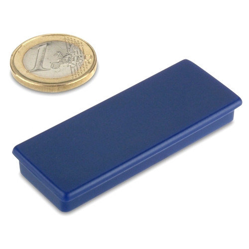 Magnete memo 55 x 22,5 x 8,5 mm rettangolare FERRITE (forza di aderenza normale) - aderenza 1,5 kg