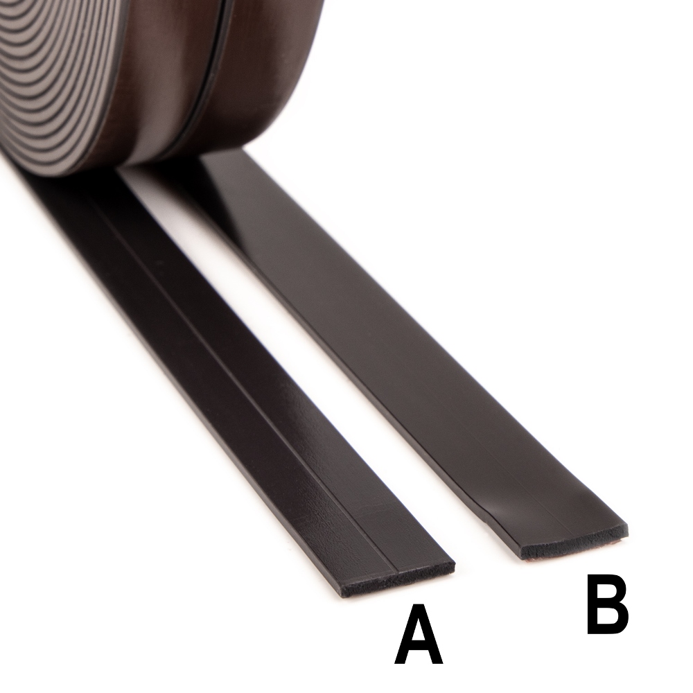 Nastro magnetico autoadesivo 1,5mm x 12,7mm x 5m, set di tipo A e B
