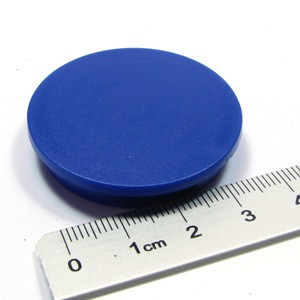 Magnete memo Ø 40 x 8 mm FERRITE (forza di aderenza normale) - aderenza 1,2 kg